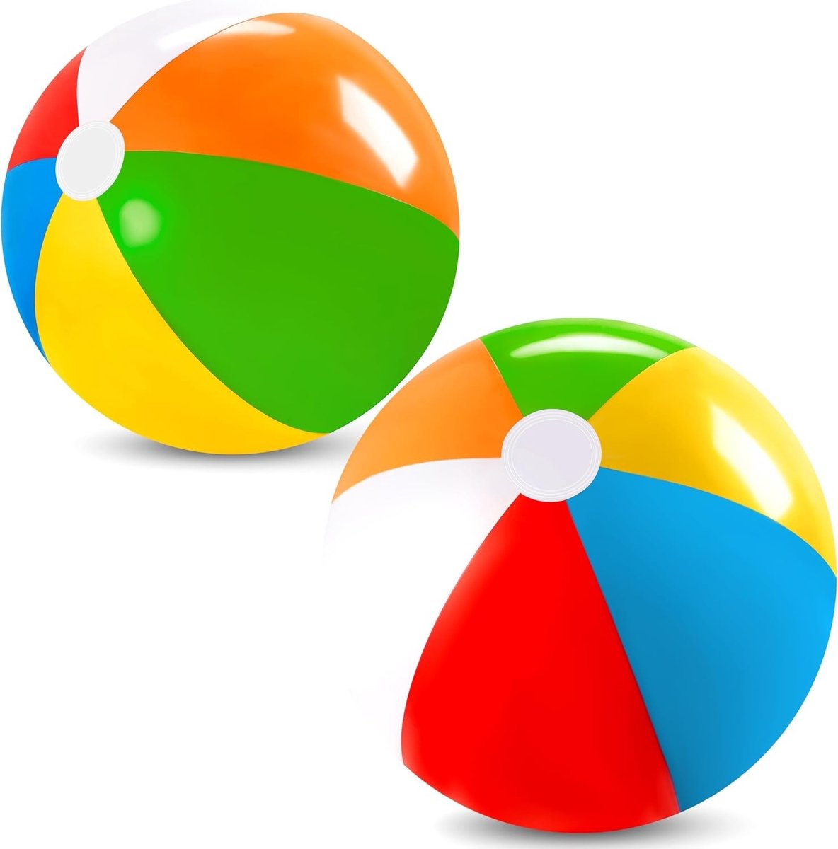 2 pakketten van 50 cm strandballen - Perfect voor feestjes, zwembaden en zomeractiviteiten