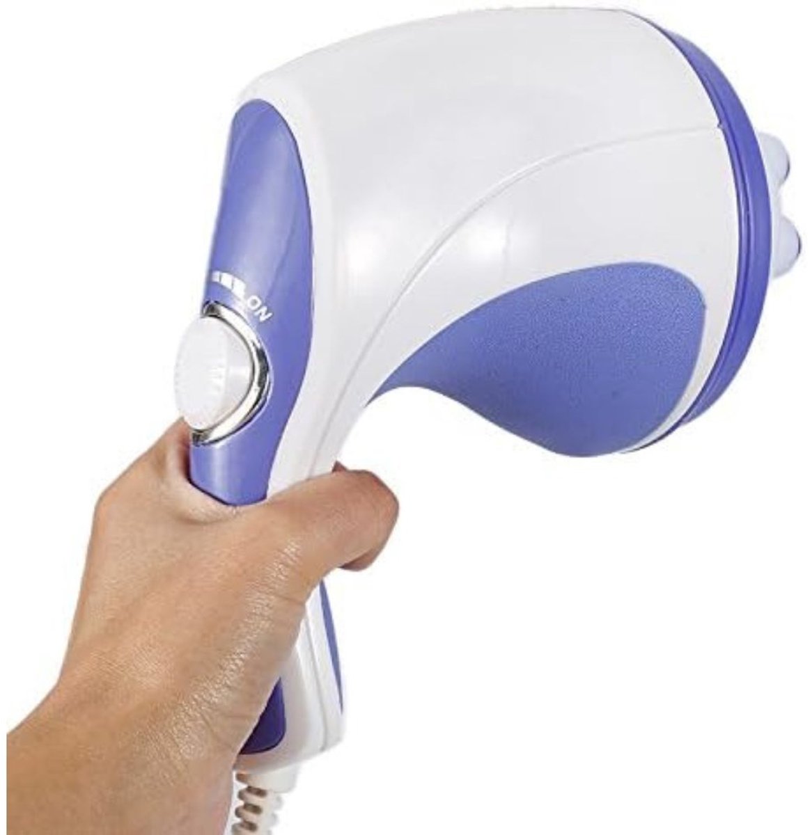 DailySupplies® Handmassage Apparaat – Hand Massager – Verschillende Functies – Massage & Ontspanning – Hoge Kwaliteit - Wit en Blauw