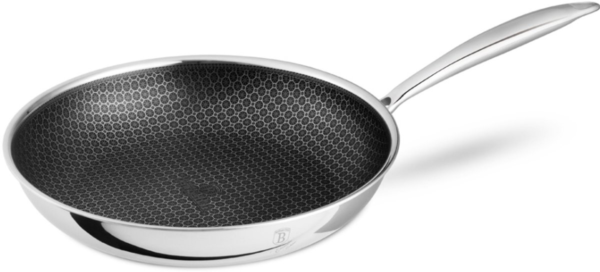 Roestvrijstalen pan met antiaanbaklaag, 30 cm, Eternal Collection