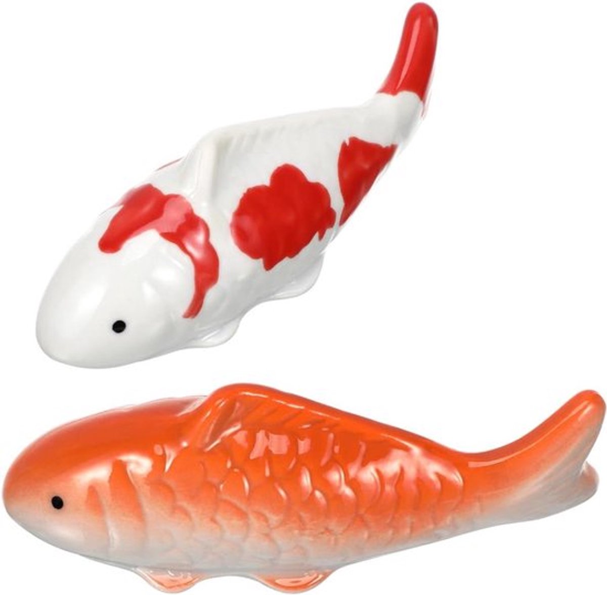 Allecto Plus - 2 Stuks Drijvende Keramische Vis Ornamenten Voor Aquarium