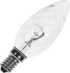 Kaarslamp gedraaid helder 11W (vervangt 15W) kleine fitting E14
