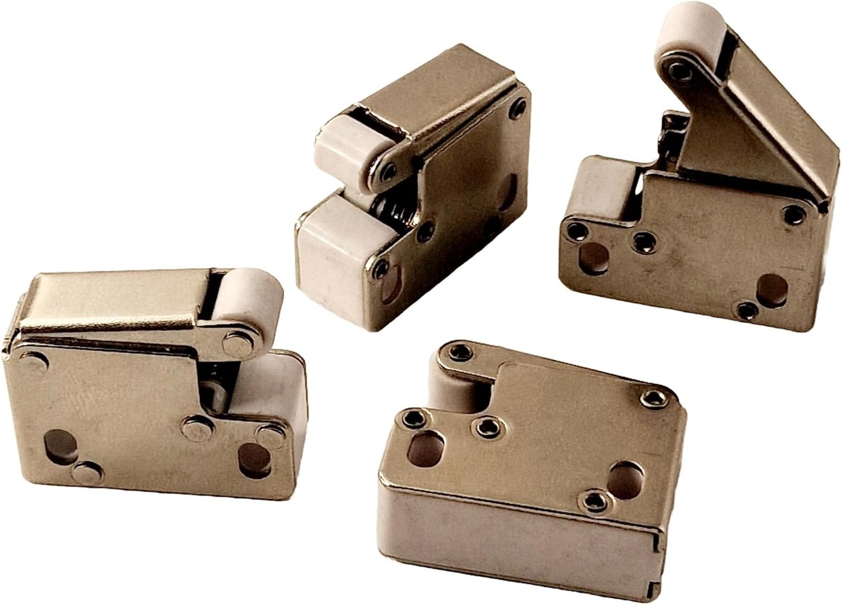 Push-pull-mechanisme voor revisiekleppen, 4 stuks, model Mini Latch L001C