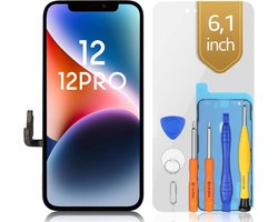 bokman Scherm voor iPhone 12, 6,1" LCD vervanging reparatieset