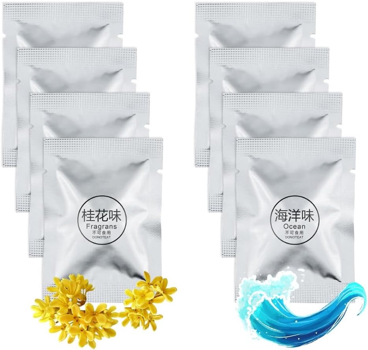 Verfrissende Vervangtabletten voor Auto Luchtverfrisser, Ventilatie Geurversterker, Aroma Diffuser en Diffuser Clip Accessoires