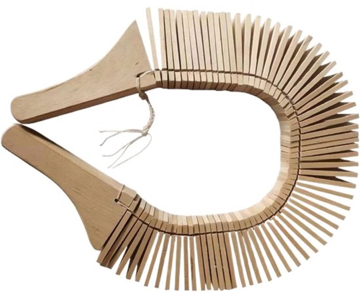 Houten Muziekspeelgoed - Percussie Instrumenten - Creativiteit Stimuleren - Veilig Afgerond Ontwerp - 28 cm - Niet gespecificeerd