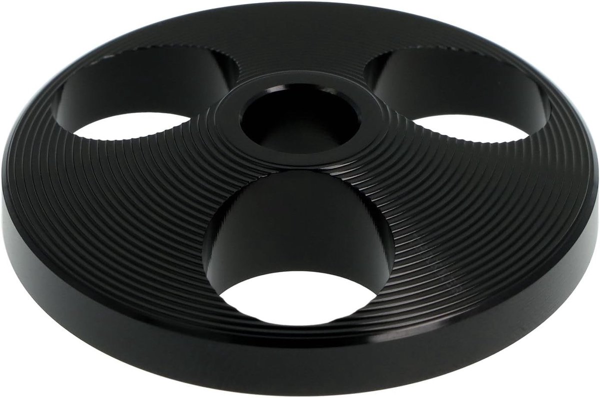 Platenspeler standaard - Zwart - Aluminium 45 rpm Adapter - Voor 7-inch Vinylplaten