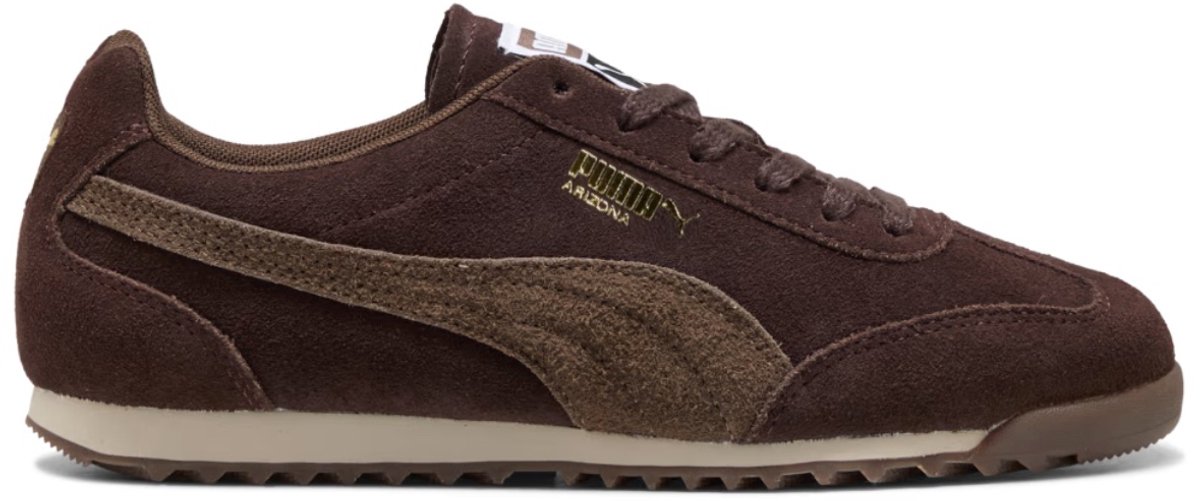 PUMA Arizona Suede chocolate fondue Bruin