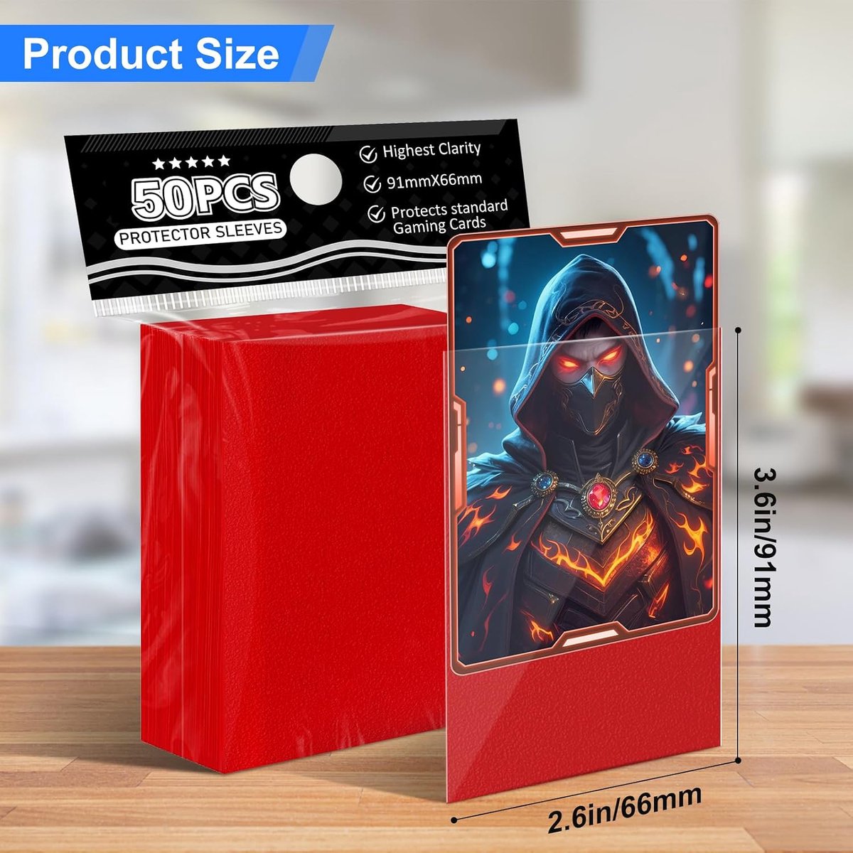matte kaarthoezen voor MTG, 300 stuks, perfecte pasvorm, standaard kaarthoezen voor ruilkaarten, sportkaarten, honkbalkaarten, TCG Yugioh Magic, kaartbeschermer voor mini-foto, stevig en mooi