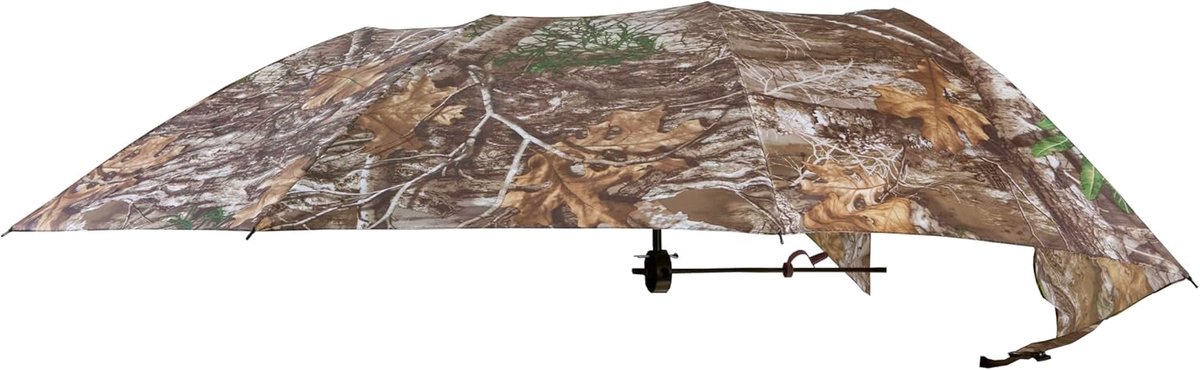 Company Unisex volwassenen 5309 Camo Jacht boomparaplu, 144,8 cm breed, Realtree Edge Camouflage, 57"