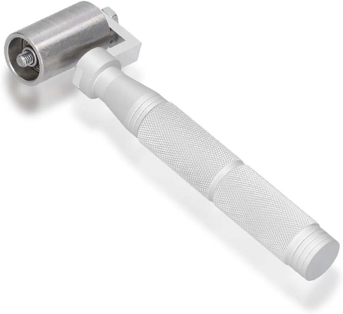 roestvrijstalen rol DIY-handrol Platte drukhulpmiddel Antislipontwerp voor behang Vinyl Woondecoratie Drukinkt Stempelgereedschap