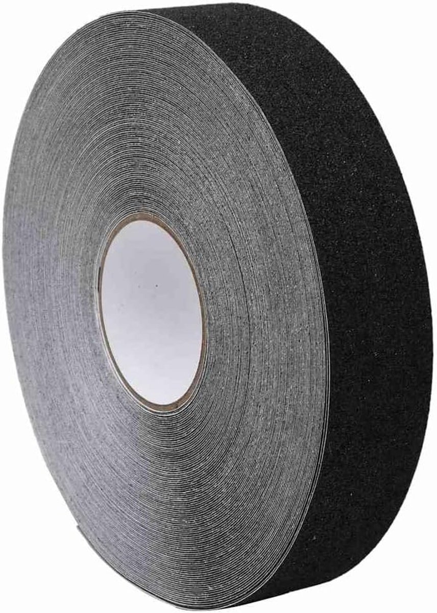 Plakband voor vloeren, 5 cm x 50 m, pvc, zwart