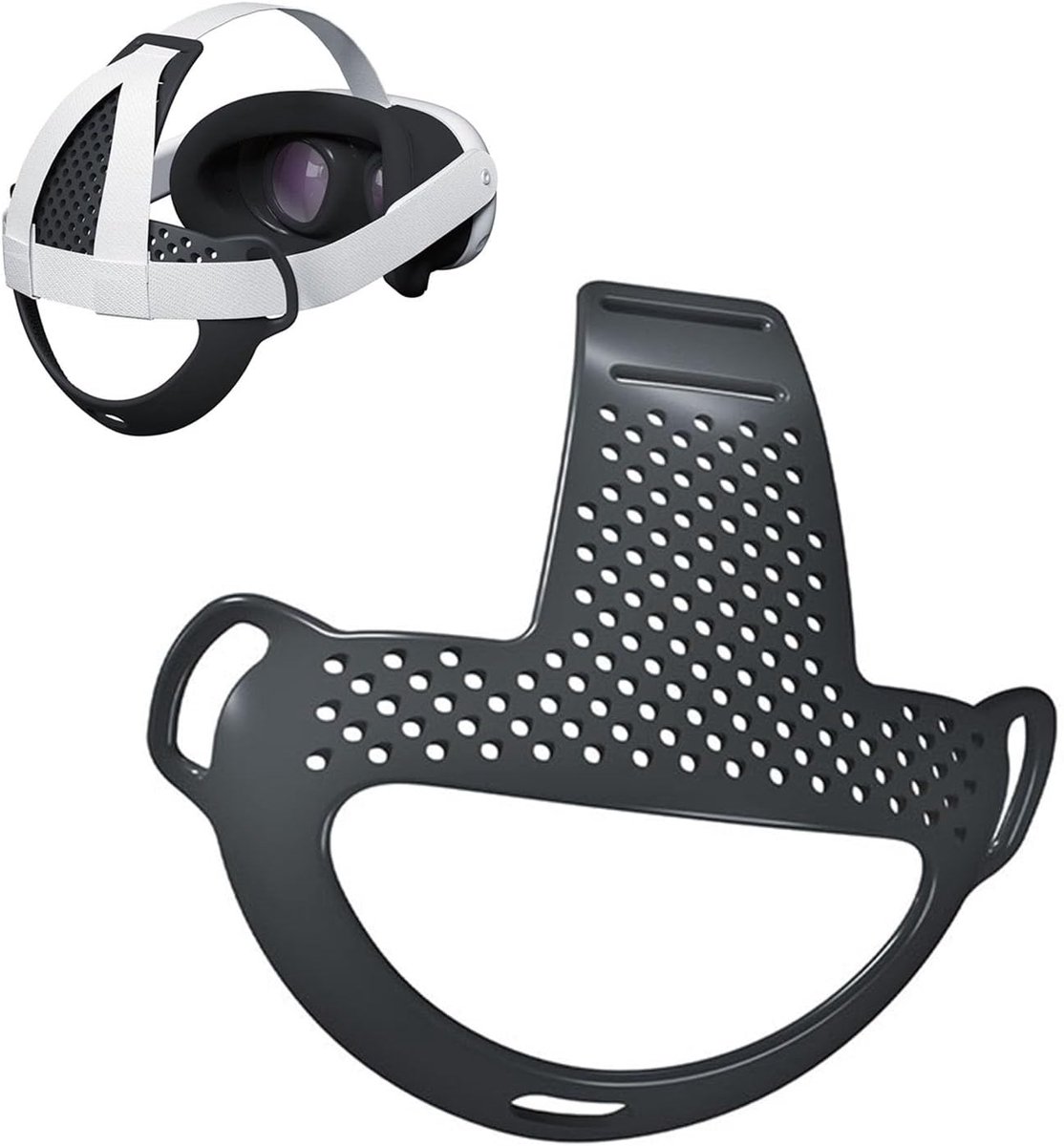 Dailygoods - TPU Hoofdkussen voor Meta Quest 3 VR Headset