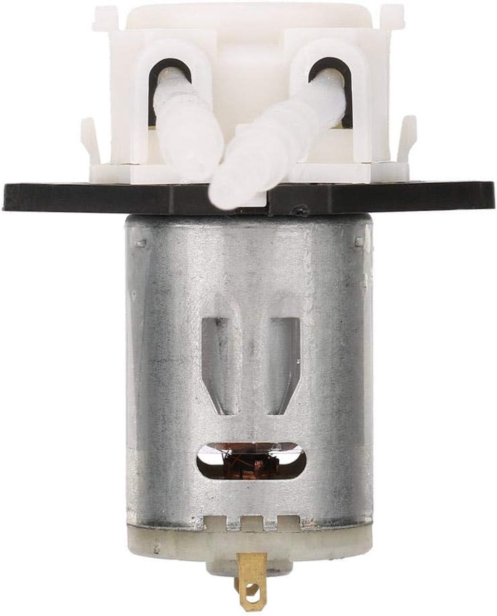 Peristaltische kop, chemisch, vloeibaar, water, waterpomp, miniatuur, automatisch, voor aquarium, laboratorium, chemisch analytisch (wit)