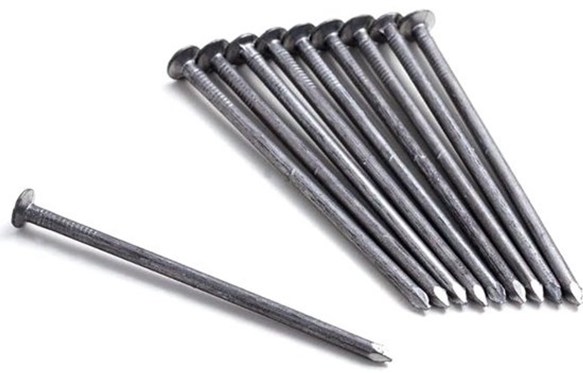 Stevige stalen nagels 3mm x 70mm voor algemeen gebruik (50 stuks)