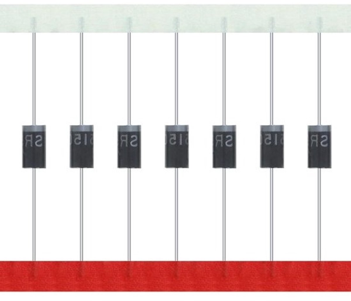 Gelijkrichter Diodes - Schottky Component - Stroom Omzetten - Hoge Snelheid - 5A 150V 20 Stuks - Zwart
