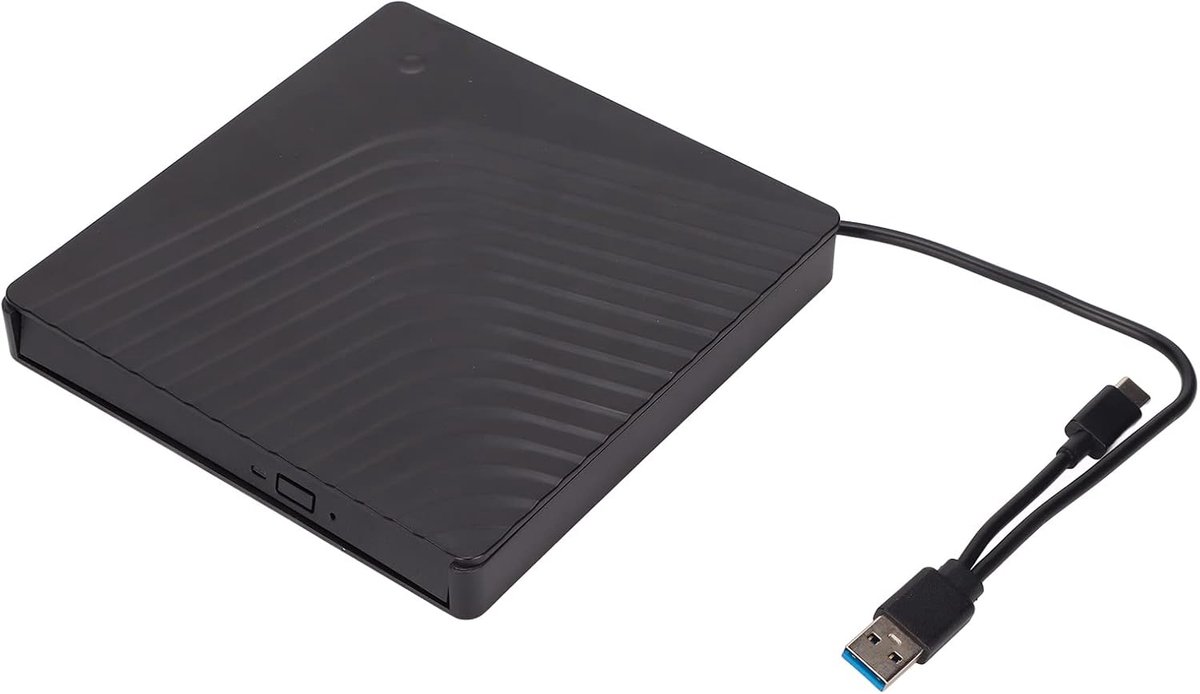DVD Drive Behuizing, Draagbare USB3.0 USB2.0 CD DVD Laptop Optische Drive Behuizing voor 12,7mm 9,5mm SATA DVD RW Drive, Compatibel voor Window2K, XP, 2003, Linux, 10 OS X