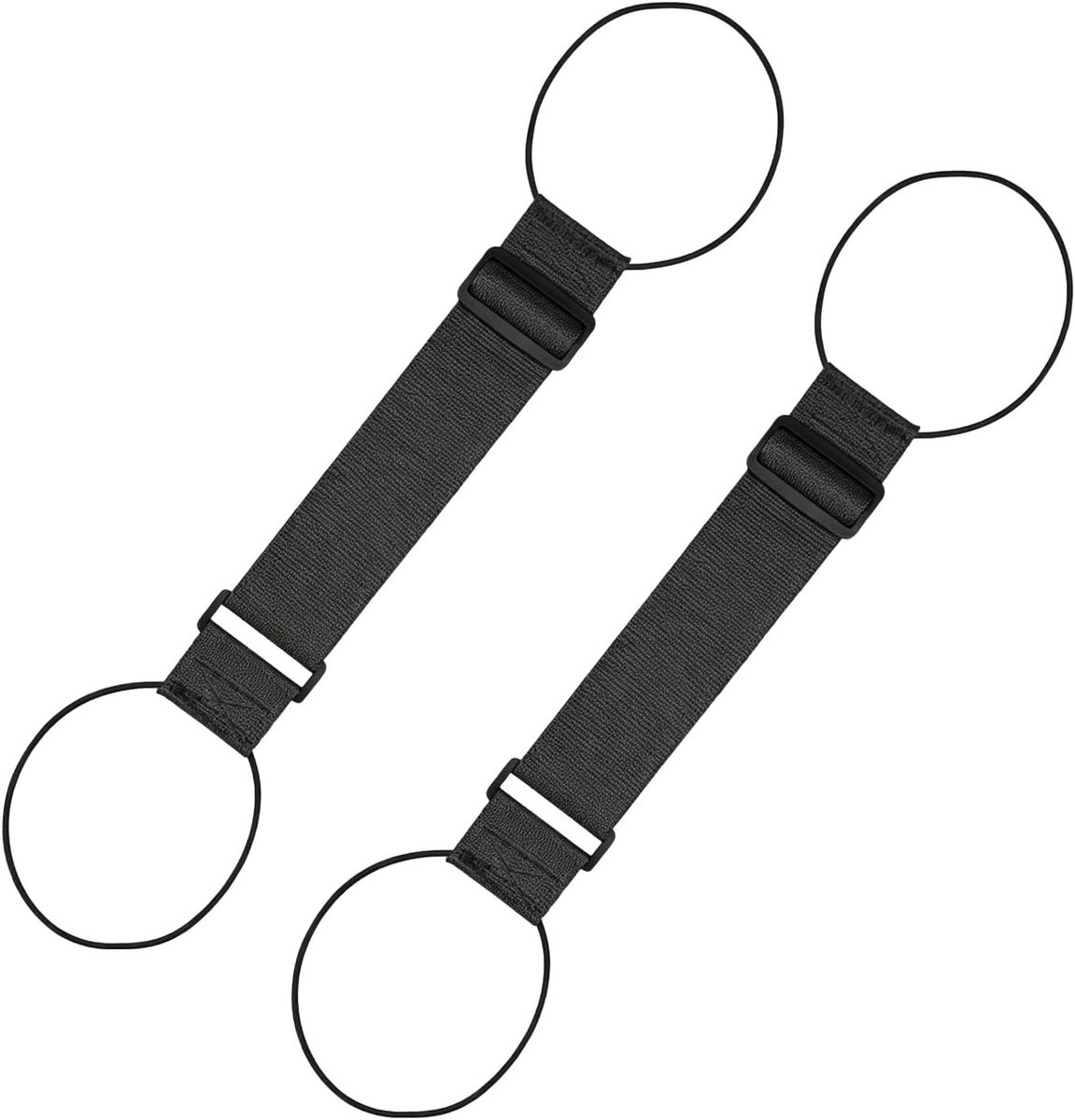 2 Stuks Premium Bungee-reistasriemen met snelsluitingen voor koffers