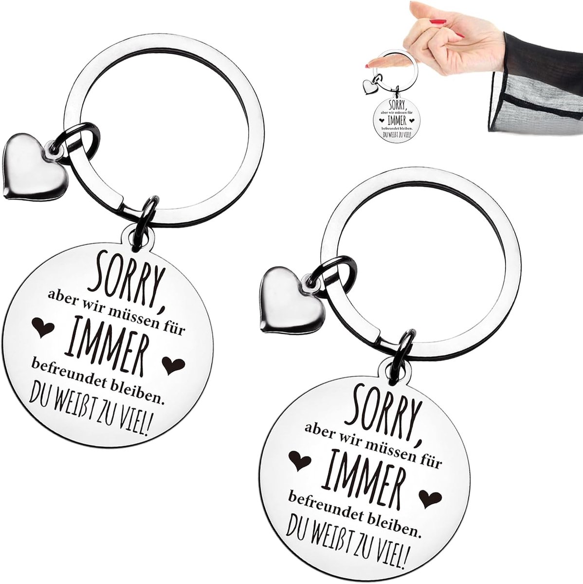 Vriendin sleutelhanger, vriendschap geschenken afscheidscadeau, vriendin verjaardagsgeschenken