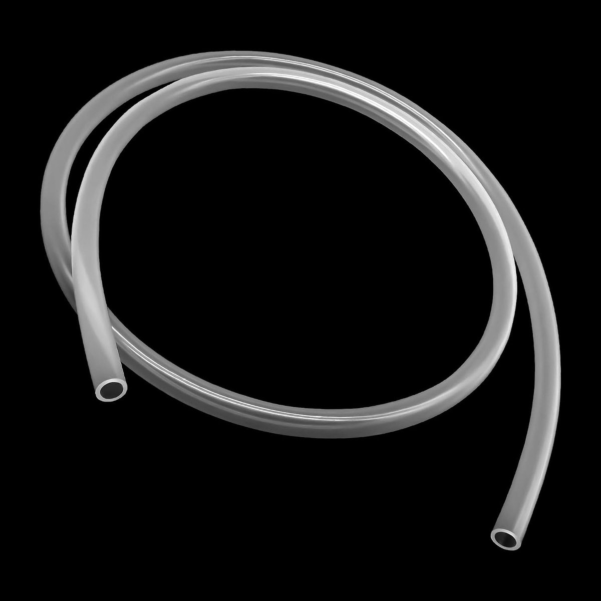 PVC-slang 8 mm binnendiameter x 12 mm OD - 1 m flexibele vinylslang voor gebruik in water, lucht en aquarium, lichtgewicht plastic buis