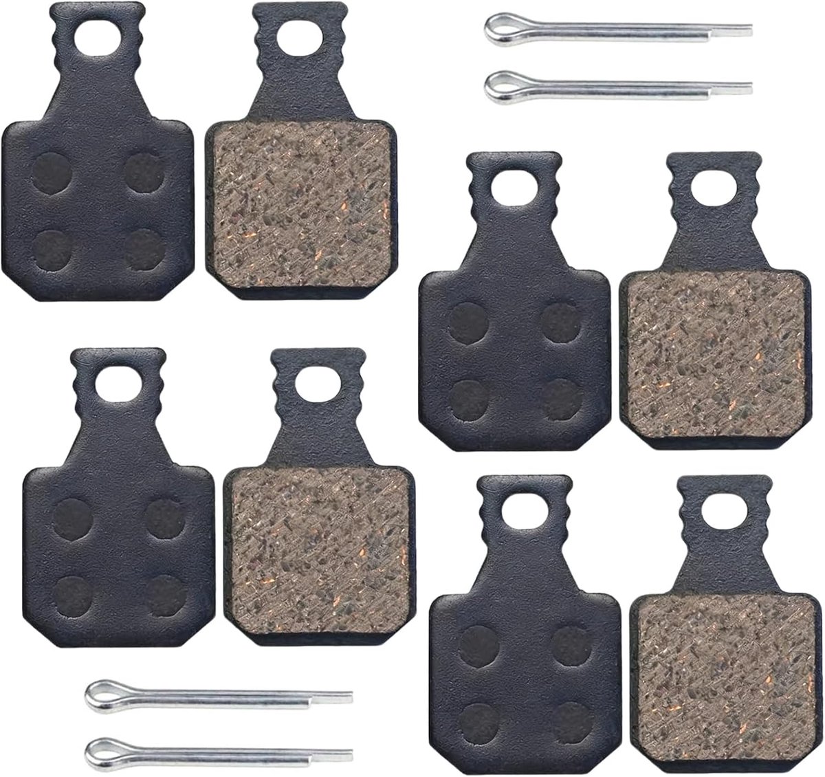 4 paar fietsremblokken, compatibel met Magura MT5 MT7 MT8 MT Trail, High Performance MTB-schijfremblokken, krachtig, stil, duurzaam, voor mountainbike, e-bike en racefiets