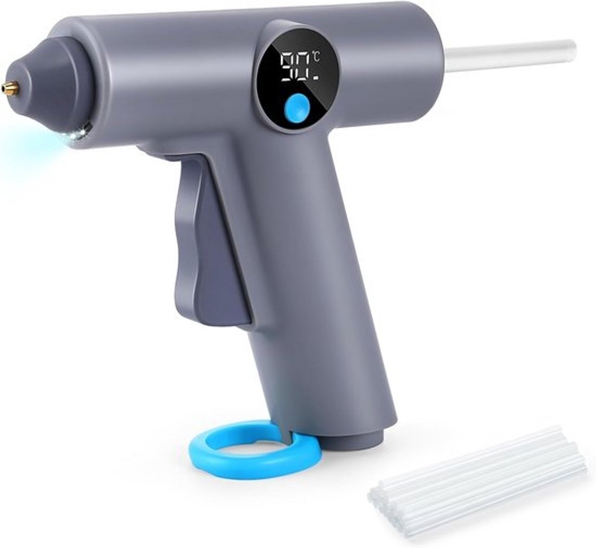 Draadloos Lijmpistool op Accu – XXL Voordeelset met 22 Lijmsticks