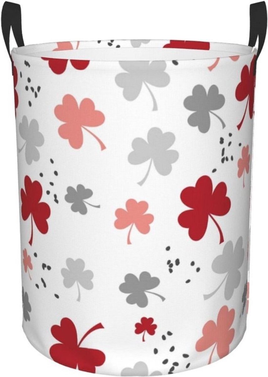 Wasmand Bloem - Kleding Mand Wassen - Kleding Opbergen - Waterdicht Oxford-doek - 40 x 50 cm - Bedrukt