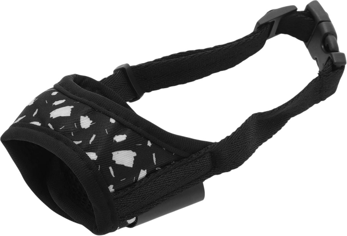 Dailygoods- Hondenmuilkorf Zacht - Ademend - Verstelbare Riem - Voor Kleine/Middelgrote/Grote Honden - Voorkomt Bijten/Kauwen - Veilig en Betrouwbaar