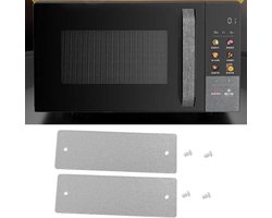 Magnetron Onderdeel - Mica Deksel - Apparaat Reparatie - Directe Vervanging - 5-3/8 x 1-3/4 Inch - Zilverkleurig