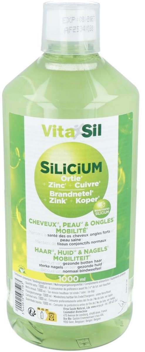 Vitasil Silicium Huid, Haar & Nagels 1LT