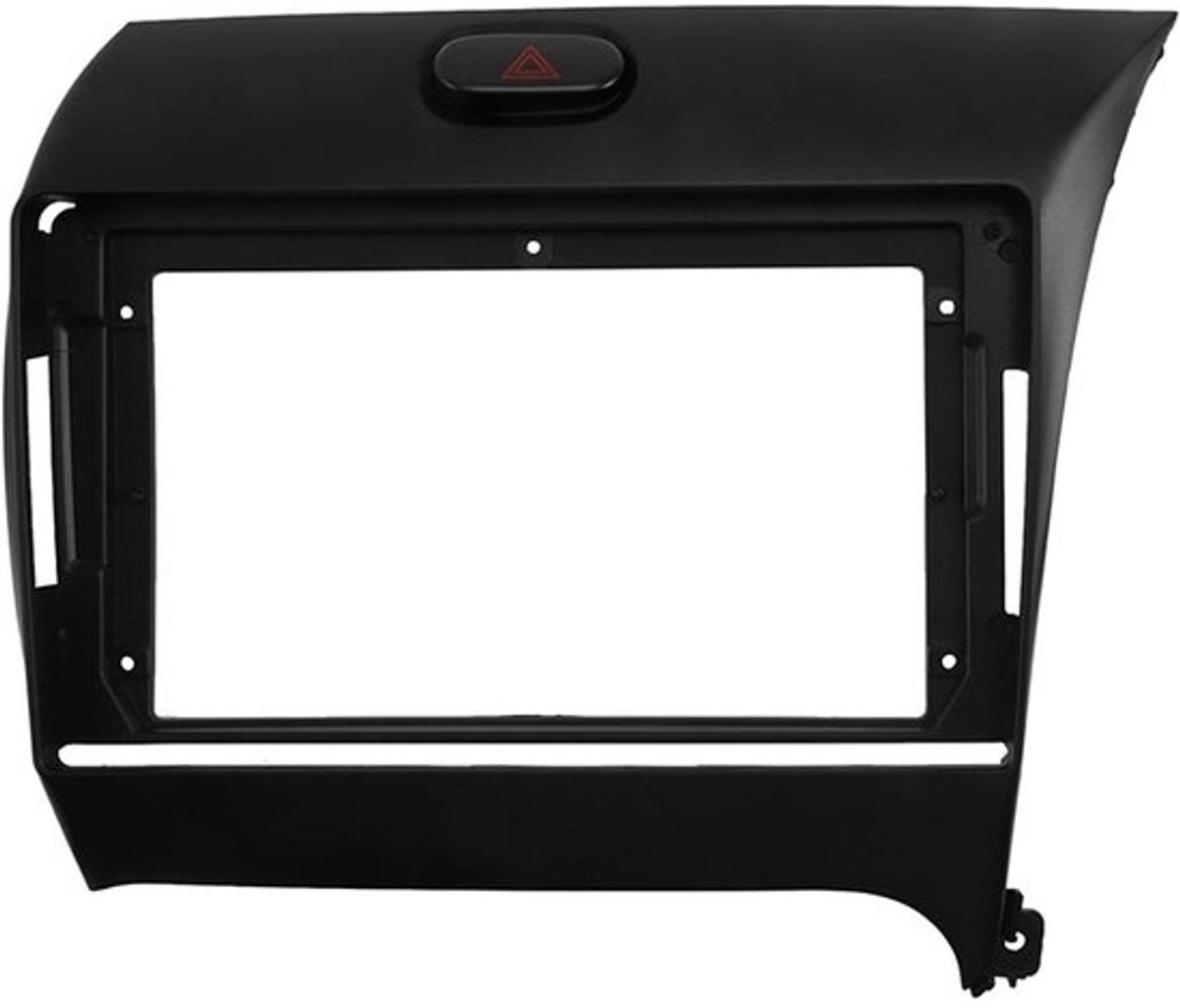 Dashboard Montageframe - Radio Frame - Auto Radio Installatie - Specifiek voor KIA K3 - 9 Inch - Zwart