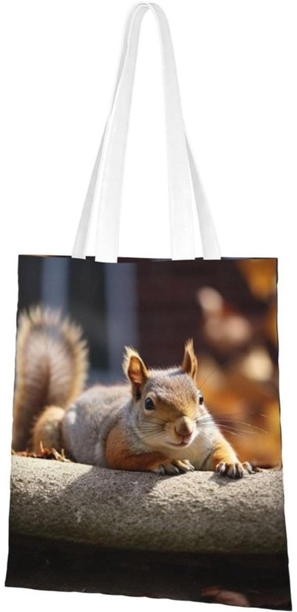 Canvas Tote Bag - Draagtas Boodschappentas - Dagelijks Winkelen - Zwaar Belastbaar - 4064 x 381 cm - Niet gespecificeerd