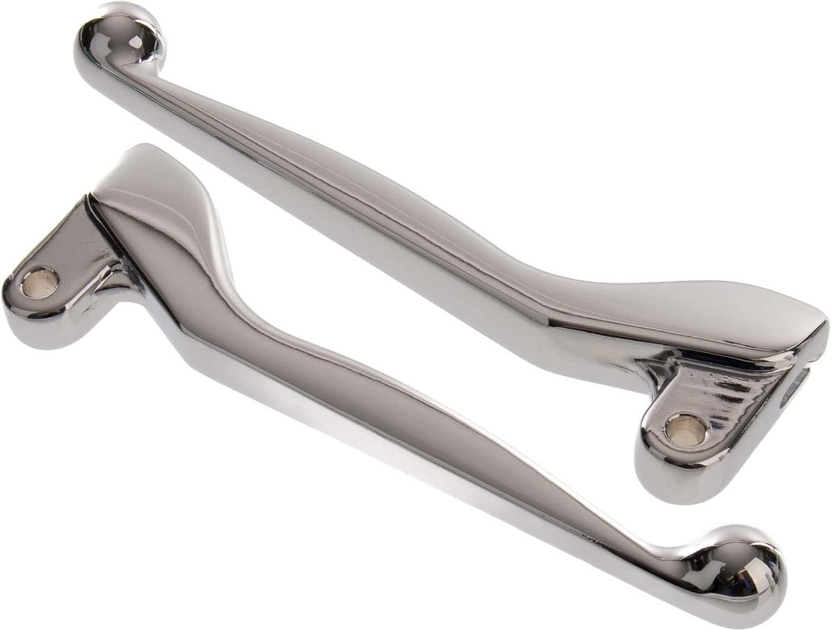 SET, aluminium massief, remhendel + koppelingshendel (ook voor uitvoering met remlichtschakelaar), verchroomd, S51, S53, SR50