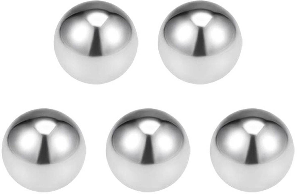 Lagers 304 roestvrij staal G200 precisiekogels 12 mm 5 stuks
