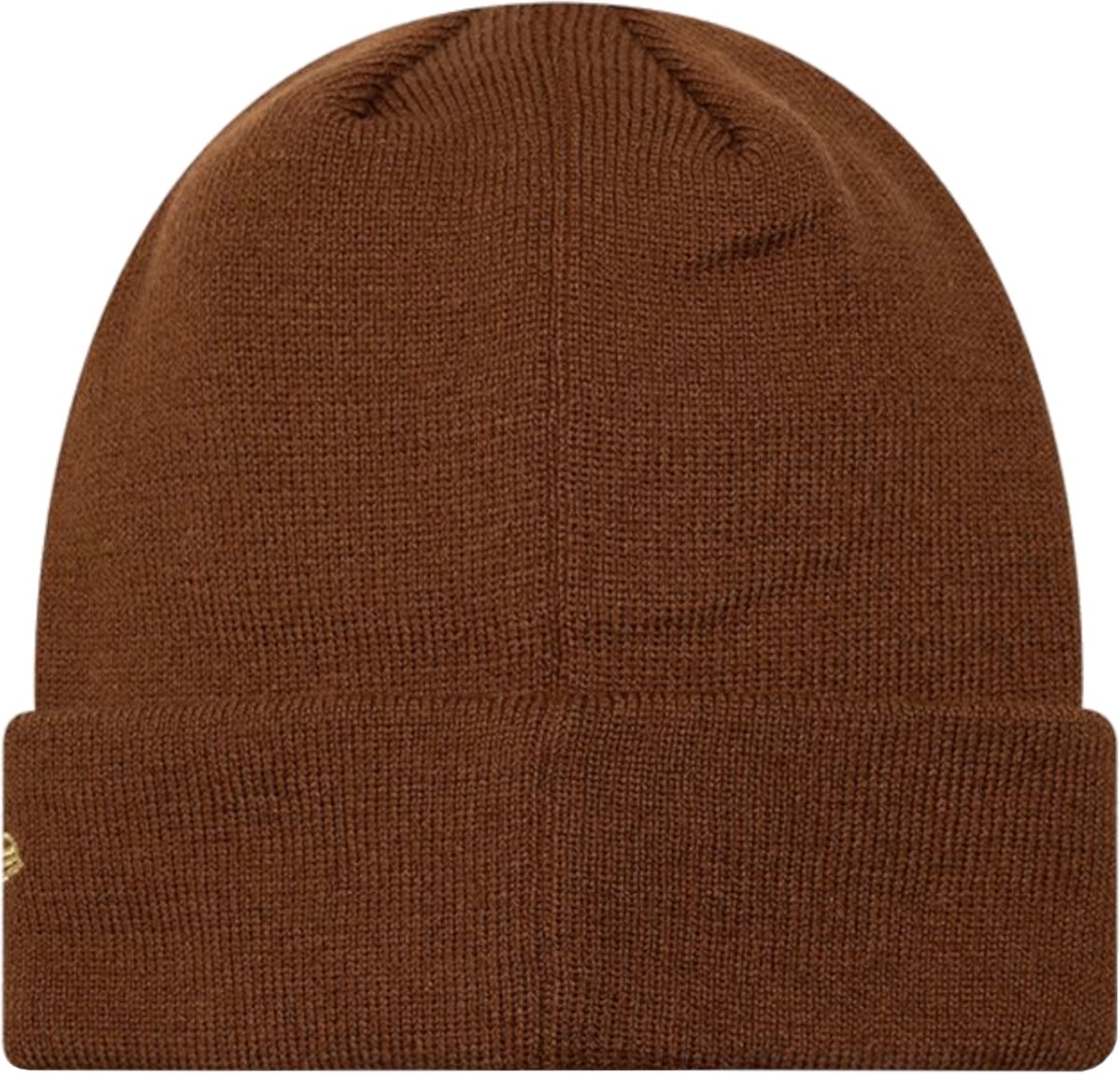 New Era Wmns Metallic Logo Beanie New York Yankees Hat Vrouwen Muts Bruin