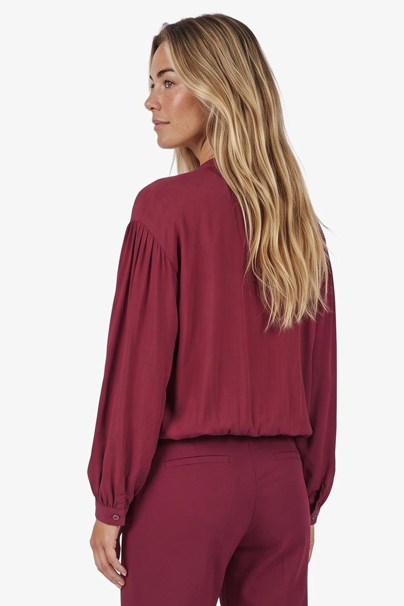 DIDI Dames Blouse Lucia Wine red maat 44