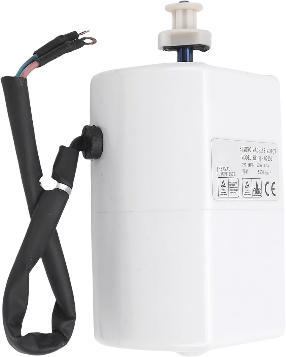 SnelShoppen - Elektrische Servo Motor 70W - Krachtige Industriële Motor 5500 rpm - Hoge Prestaties - Snelheidsregeling voor Verbeterde Naai Efficiënti