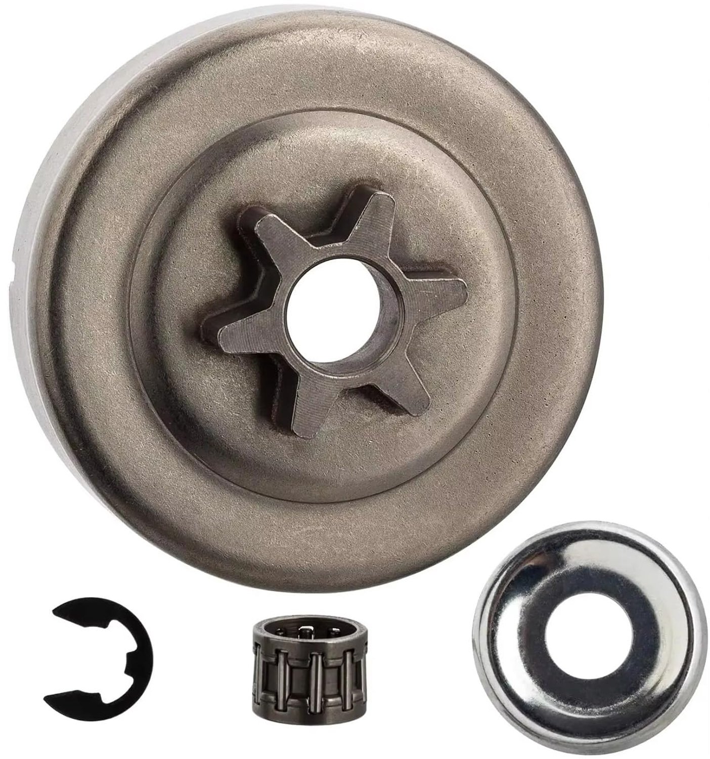 tandwielset 3/8" 6 tanden - inclusief koppeling en lagers - vervangt 1123 640 2005 - voor motorzaag MS170/MS180/MS210 - m-winkel