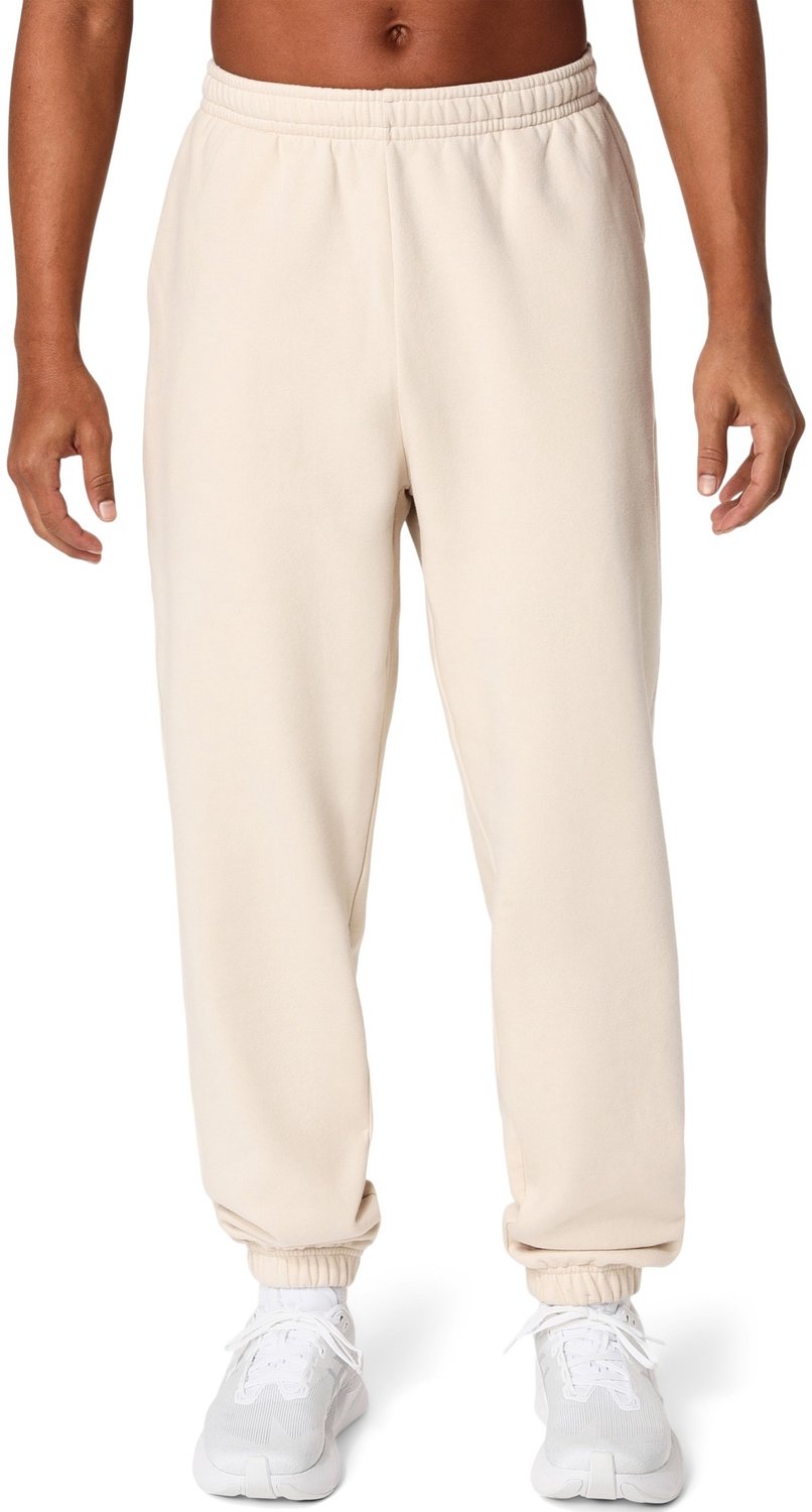 Asics Relaxed fleece broek Beige