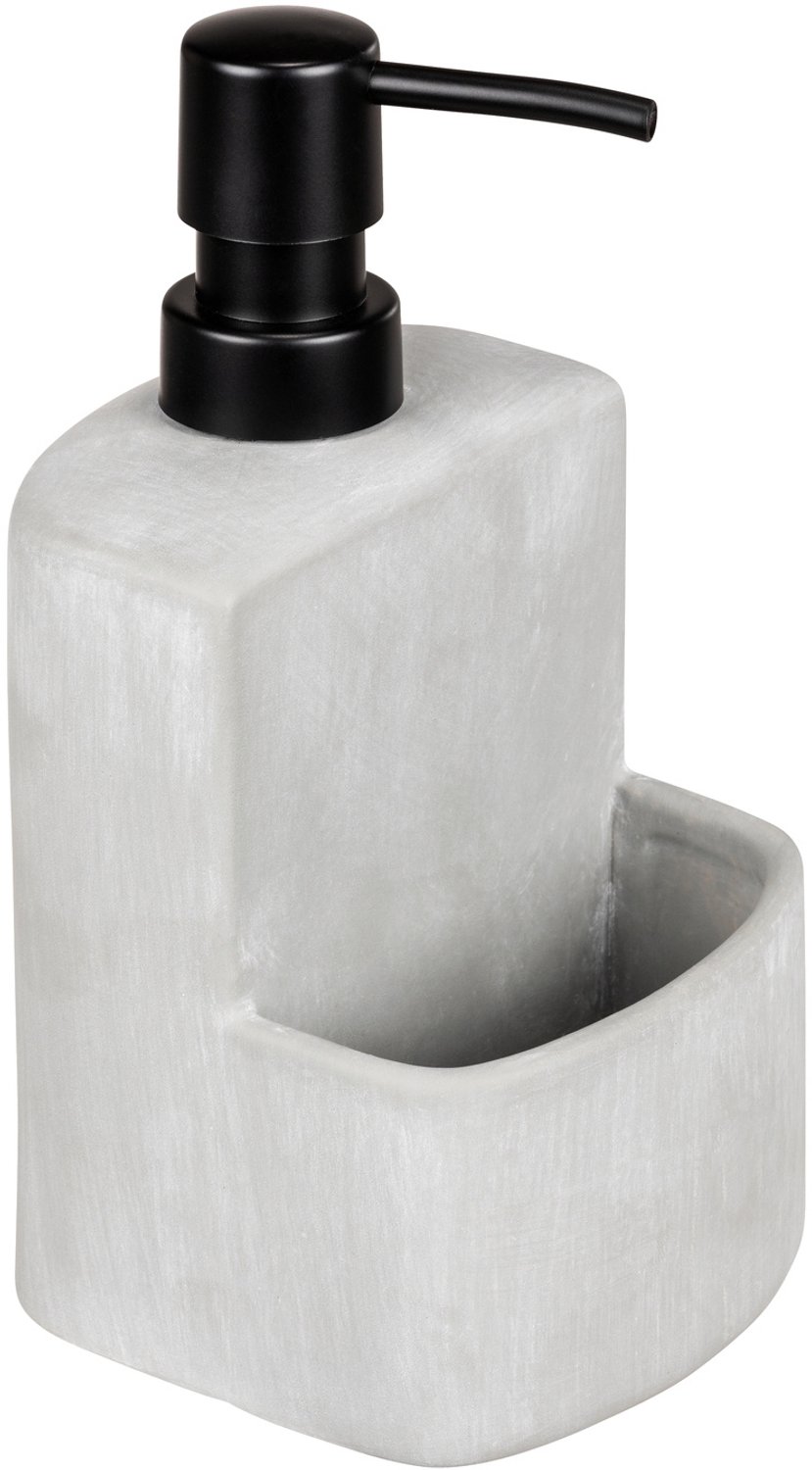 Zeepdispenser voor afwasmiddel en spons FESTIVAL, 2-in-1, WENKO