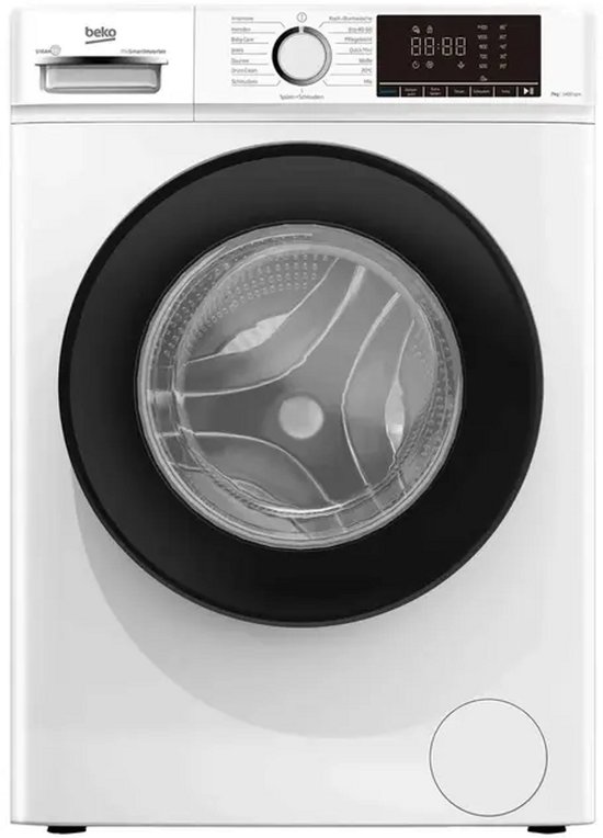 Beko BM3WFOE741PSA | Wasmachine | A | 7 kg |SteamCure | Taaldisplay Duits