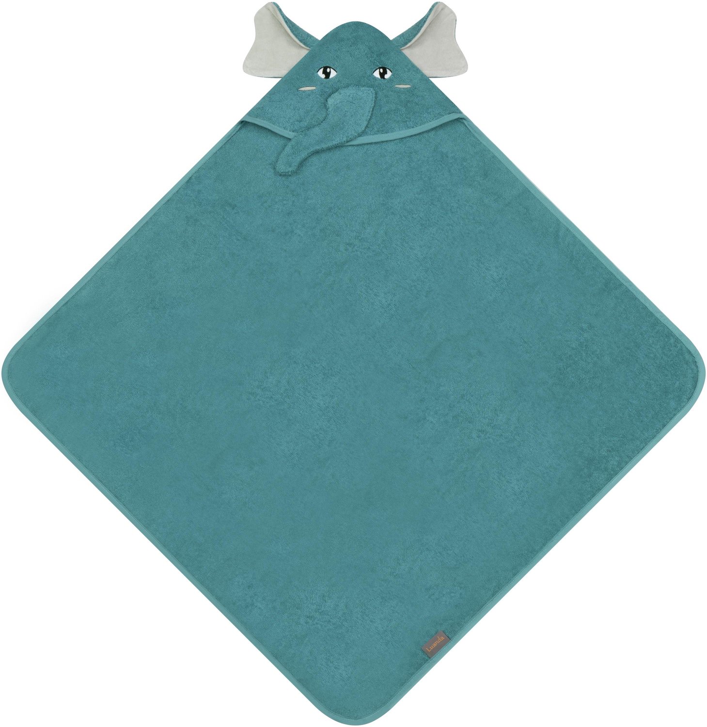 Babyhanddoek met capuchon van biologisch katoen „Luanda“