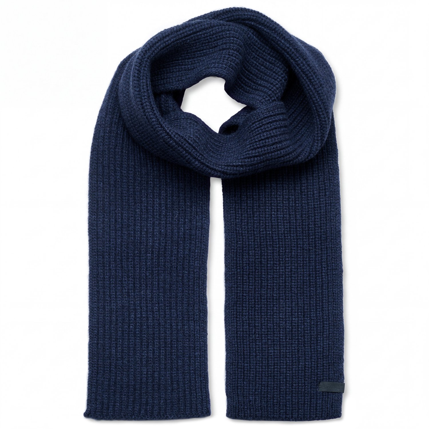 Nordic | Marineblauwe sjaal van een wolmix