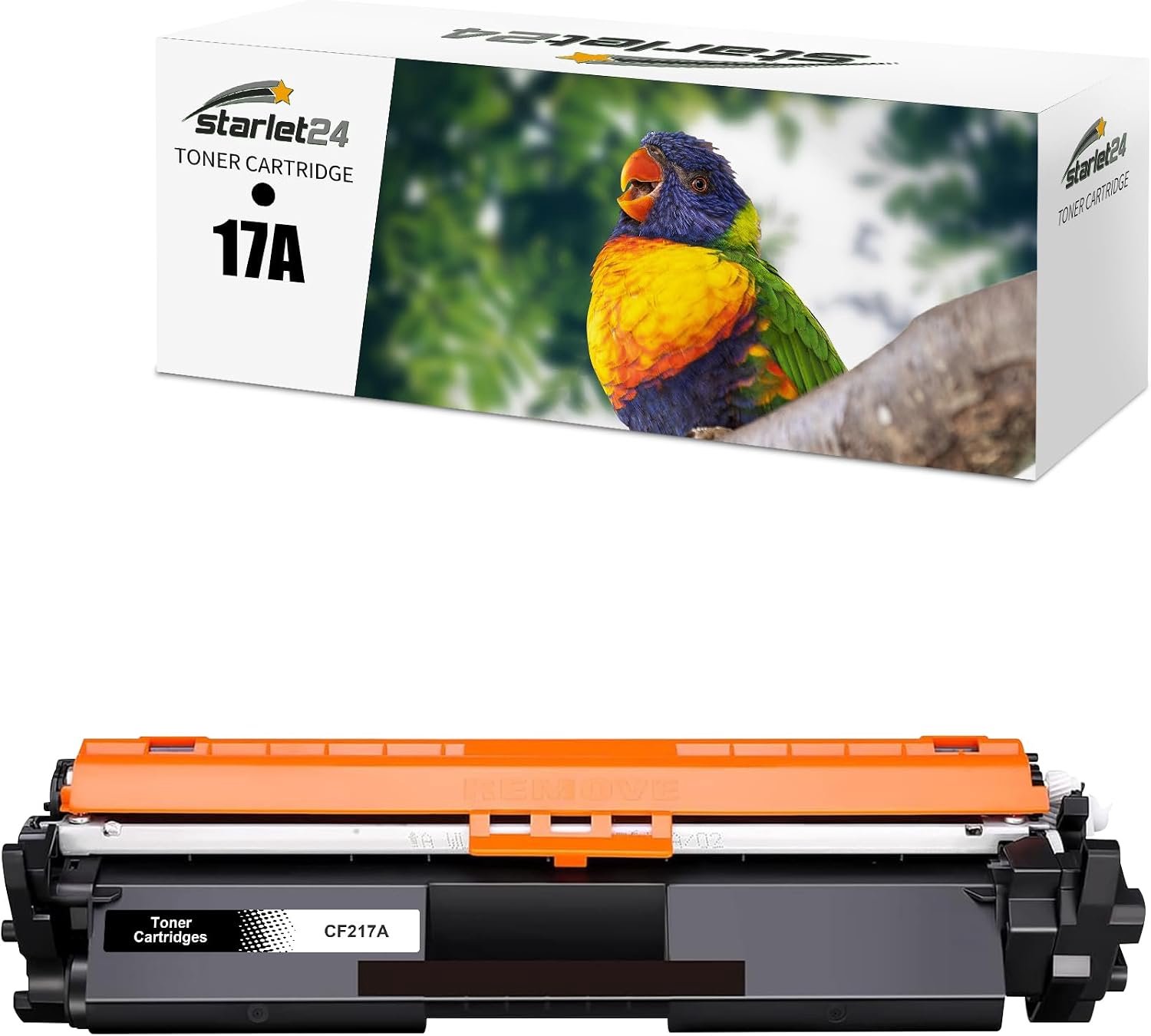 Toner 17A - zwart - compatibel - hoge afdrukkwaliteit - ServiceTopper