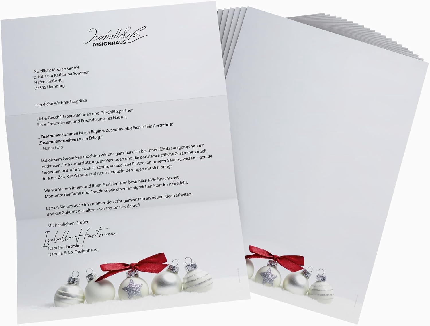 Kerstpapier A4 - Pure zilver - Professionele offsetprint - Geschikt voor laser en inktjet - ShopVlot