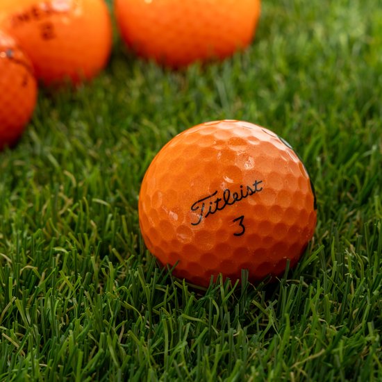 Kleurmix oranje - Lakeballs - 50 gebruikte golfballen — afbeelding 3
