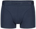 Donkerblauwe Ten Cate short met elastische tailleband met merklogo.