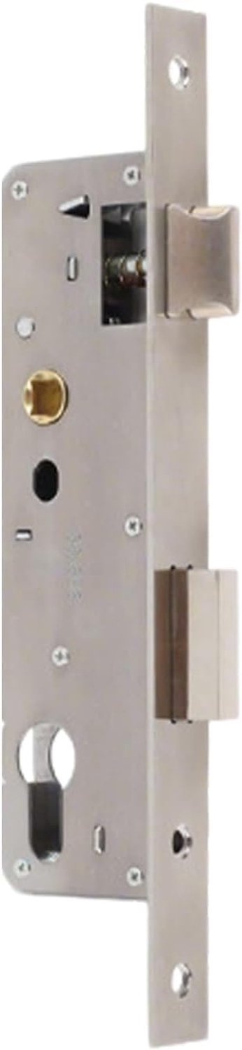 Mortise Lock 85 x 35 mm - RVS met U-hangslot - Geschikt voor tuin- en metalen deuren - Duurzaam en corrosiebestendig - Luxento