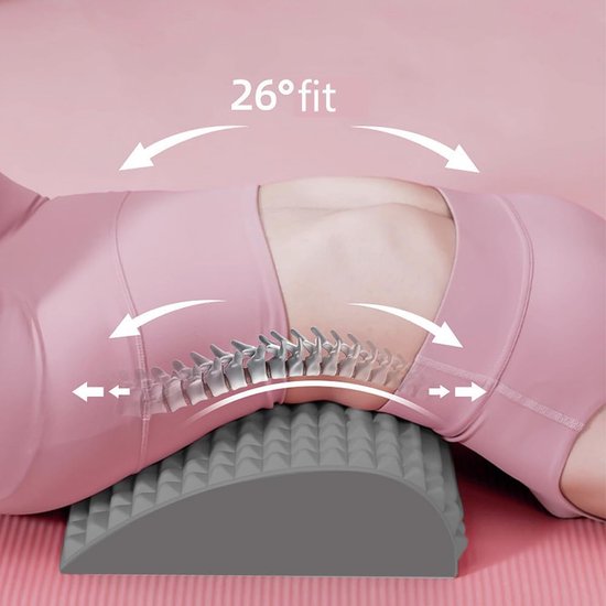 Meerpunts Rug- En Nekstretcher Met Massageknopen – Duurzaam EVA En Geurloos – Effectieve Lenden-, Schouder- En Voetverlichting – Ideaal Voor Thuis En Op Kantoor — afbeelding 5