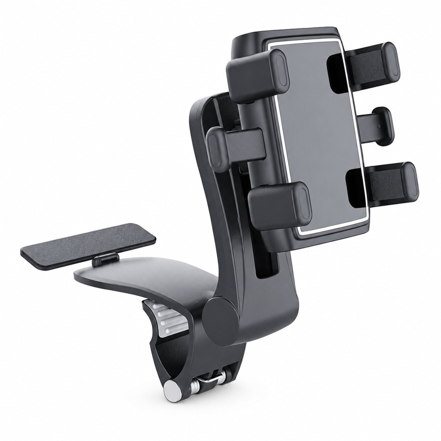 telefoonhouders auto telefoonhouder voor autodashboard met dashboardrail en drukuitvoering