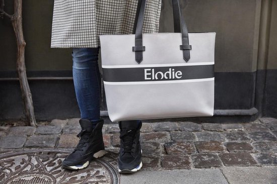 Elodie Luiertas Saffiano Logo Tote van Elodie — afbeelding 5
